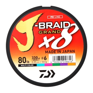 다이와 제이 브레이드 그랜드X 8합사 300m J-BRAID GRAND X8 오색 제품이미지