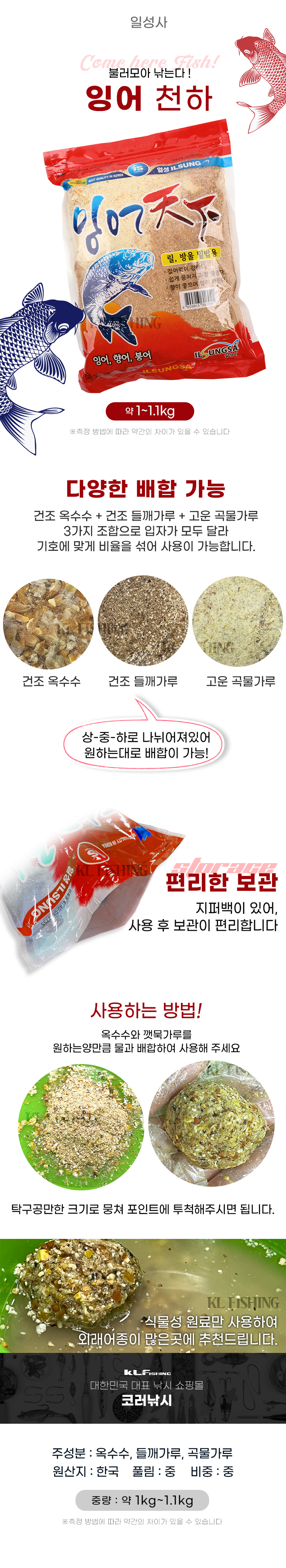  일성 잉어천하 