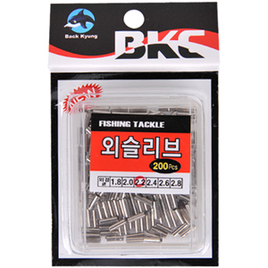 백경 외슬리브 200pcs   일자클립 (덕용) 제품이미지