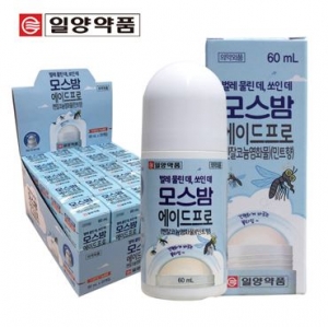 일양약품 모스밤 60ml 최신제조 모기기피제 벌레물린데 외용소독제 제품이미지